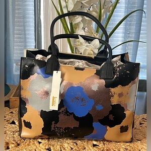 Kate Landry Floral Tote Bag